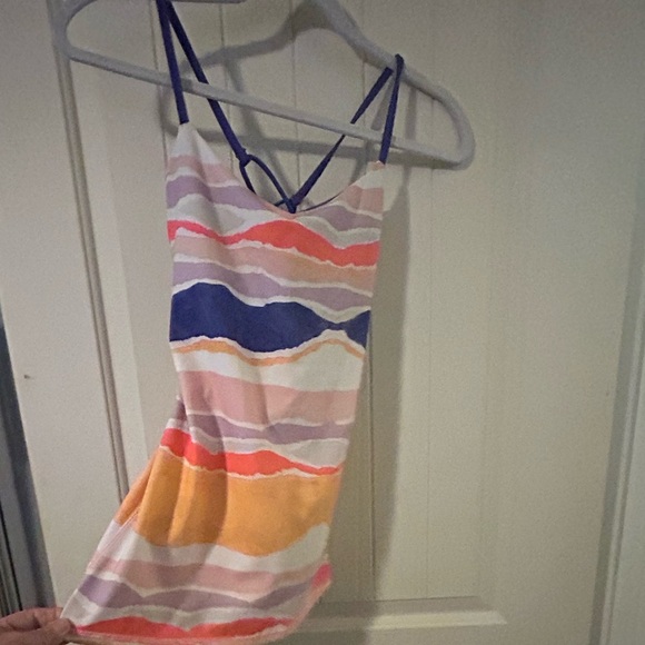 Lululemon Dancing Warrior Tank - Bleacher Stripe size 4 w♥️ #56 - Picture 4 of 8